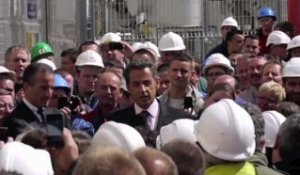 A Gravelines, Nicolas Sarkozy défend la filière nucléaire et annonce l'installation d'un terminal méthanier à Dunkerque