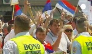 Manifestation pro-Mladic en Bosnie-Herzégovine - no comment