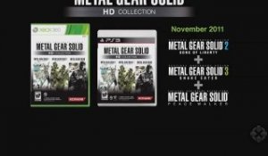 Metal Gear Solid HD Collection - E3 2011 Announcement [HD]
