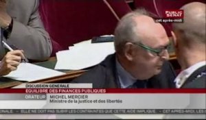 SEANCE,Projet de loi - Equilibre des finances publiques