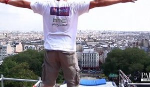 Taïg Khris : le saut de l'ange à Montmartre!
