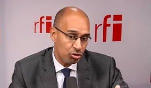 Harlem Désir, premier secrétaire par intérim du Parti socialiste