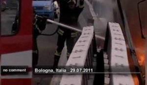 Grave accident de la route en Italie - no comment