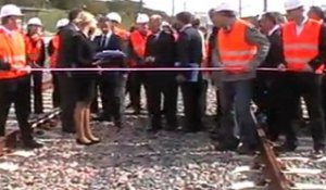 AUXON : INAUGURATION DE LA LGV RHIN-RHONE