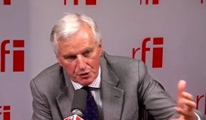 Michel Barnier, ancien ministre des Affaires étrangères, commissaire européen au Marché intérieur et aux Services