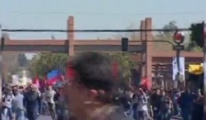 Chili : les manifestations pour l'anniversaire du coup...