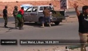 Libye: les rebelles encerclent Bani Walid - no comment
