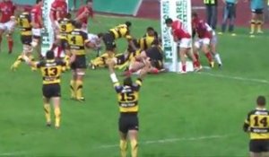 Victoire de l’USC XV sur la pelouse de Domec face à Auch, le score 22 à 18 :