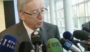 M. Juncker veut que les marchés respectent les régles...