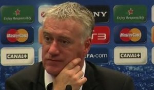 Deschamps : "On n'est pas malheureux"