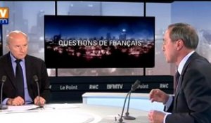 BFMTV 2012 : questions de Français à Claude Guéant