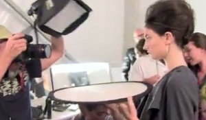Diane Von Furstenberg Hair & Makeup - Spring 2012 NYFW