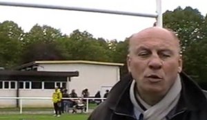 RUGBY : LE PRESIDENT DE VESOUL HEUREUX