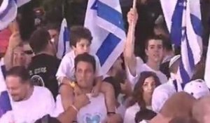 Joies croisées pour la libération de Gilad Shalit et...