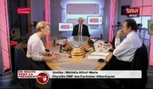 Michèle Alliot-Marie : invitée de l'émission "En route vers la présidentielle"