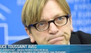 Guy Verhofstadt : "l’euro est menacé"