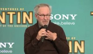 Spielberg : "Comme Tintin, je suis à la recherche de bonnes histoires"