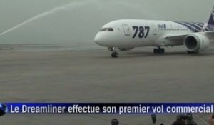 Vol inaugural pour le nouveau Boeing 787 "Dreamliner"