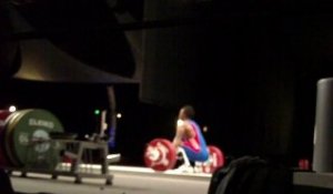 Weightlifting World Championships Paris 2011 - M69kg - Bernardin KINGUE MATAM - Snatch 3 - 141kg