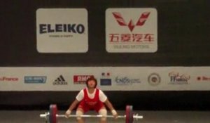 Weightlifting World Championships Paris 2011 - W69kgA - Yanmei XIANG - Snatch 3 - 116kg