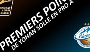 Premiers points de Yohan Solle en Pro A