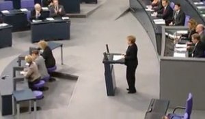 Angela Merkel : « l'union budgétaire est indissociable...