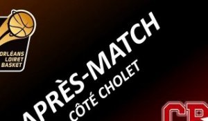Après-Match côté Cholet - 9ème Journée - Orléans/Cholet