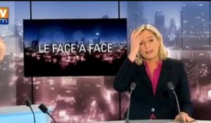 BFMTV 2012 : Marine Le Pen face à Jean Leonetti