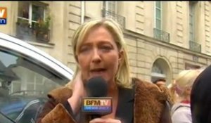 Marine Le Pen "fermement opposée" au droit de vote des étrangers