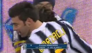 Le but de Claudio Marchisio avec le Juventus contre Bologne