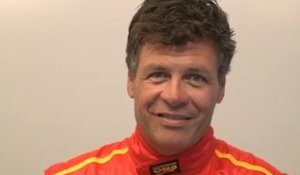 24 Heures du Mans 2011, interview de Michael Waltrip pilote de la Ferrari F458 Italia n°71