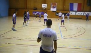 Entrainement Equipe de France Masculine Handball - 11/01/12