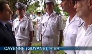 Guyane : Sarkozy présente ses vœux à l’outre-mer