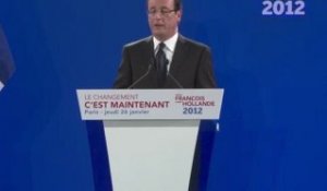 Ce qu'il faut retenir du programme de François Hollande
