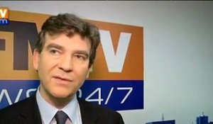 Montebourg sur BFMTV rend "hommage" à Jean-Pierre Chevènement