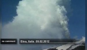 Etna : éruption volcanique sur un Mont... - no comment