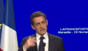 Ce qu'il faut retenir du discours de Sarkozy à Marseille