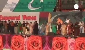 Des milliers de femmes réclament plus de droits au Pakistan