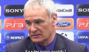Ranieri : "On ne méritait pas de perdre"