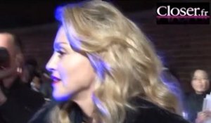 Madonna en larmes lors de la présentation de W.E à New York