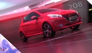 Peugeot 208 et 208 GTI Concept à Genève 2012