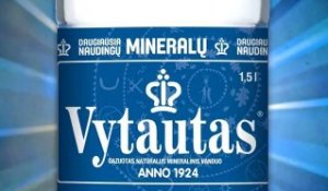 Vytautas Mineral Water! It's Earth's Juice!