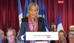 EVENEMENT,Discours de Marine Le Pen