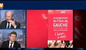 BFMTV 2012 : l’interview de Jean-Luc Mélenchon par Olivier Mazerolle