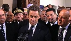 Allocution de N. Sarkozy à la Grande Mosquée de Paris