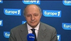 Fabius : la France "pas en première ligne"