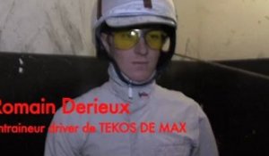 Romain Derieux et TEKOS DE MAX