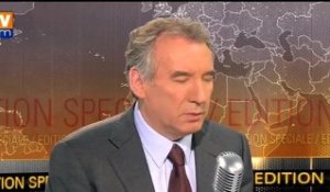 Toulouse : "notre société a du mal à se défendre" estime Bayrou sur BFMTV