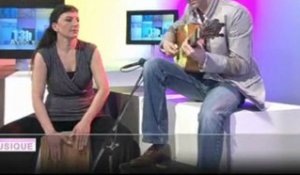 Philippe Vranckx et Cathy Castillo sur le plateau du 13H avec vous en Aquitaine