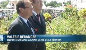 Hollande à La Réunion : "l'abstention" est le "risque" de cette présidentielle